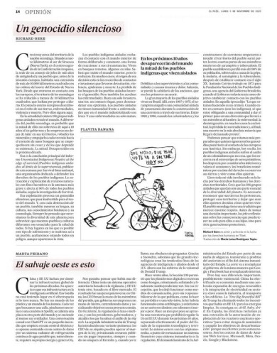 Un genocidio silencioso - Richard Gere